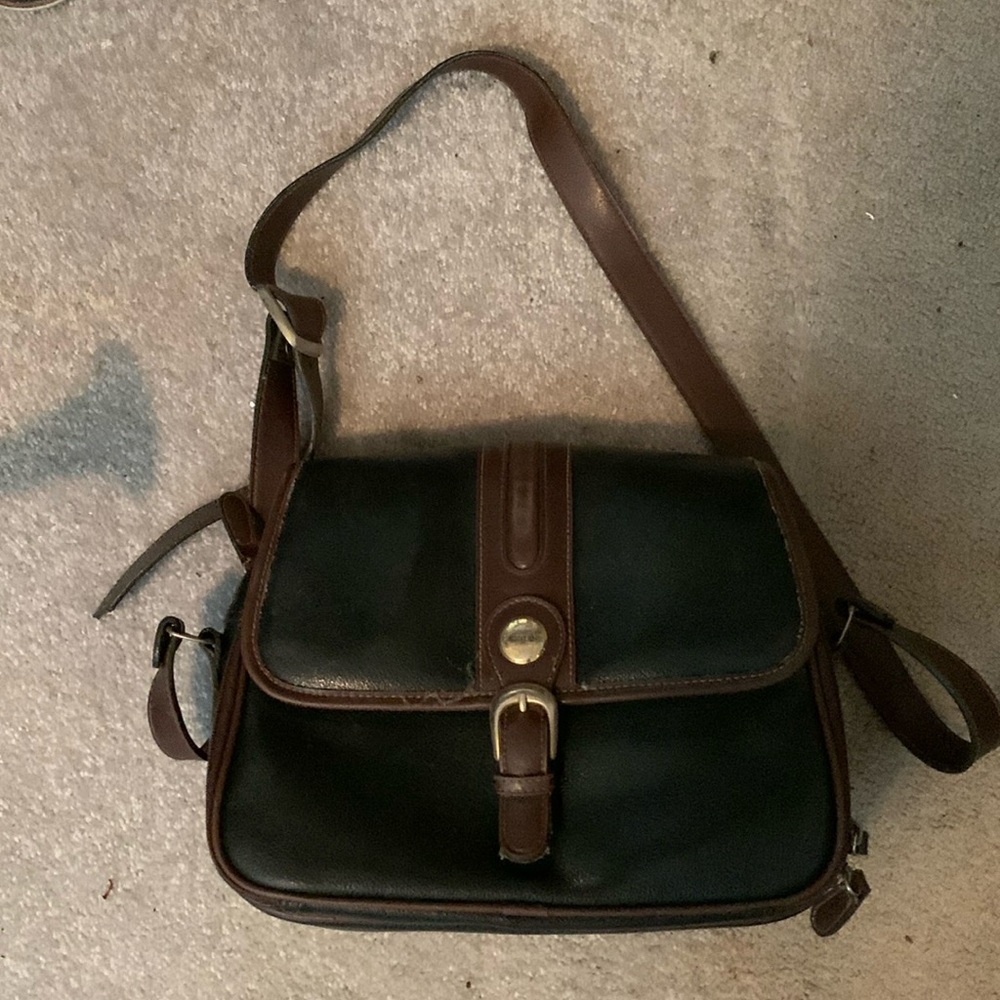 Black and brown Carryland purse